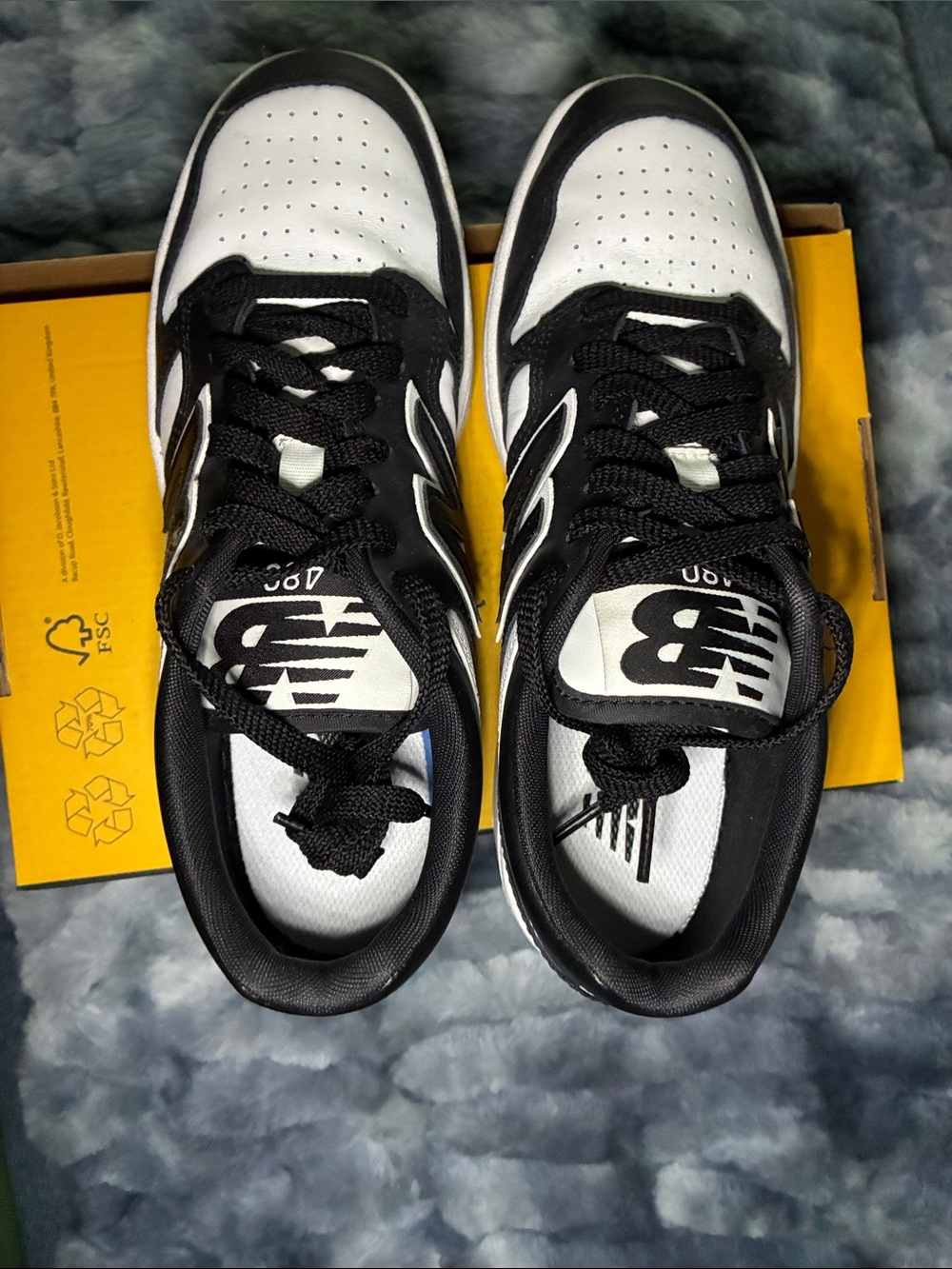 NWOT New Balance 480 Black and White Women's Sneakers